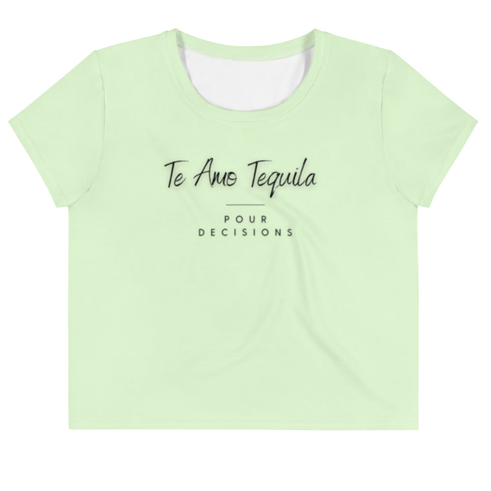 Te Amo Tequila - Crop Tee