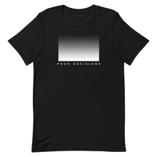 Load image into Gallery viewer, Black and White Dots Pour Decisions - Short-Sleeve Unisex T-Shirt
