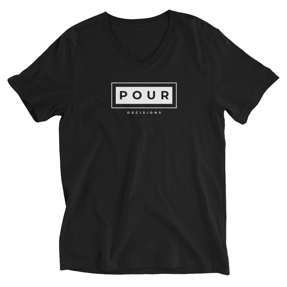 Pour Decisions Short Sleeve V-Neck T-Shirt